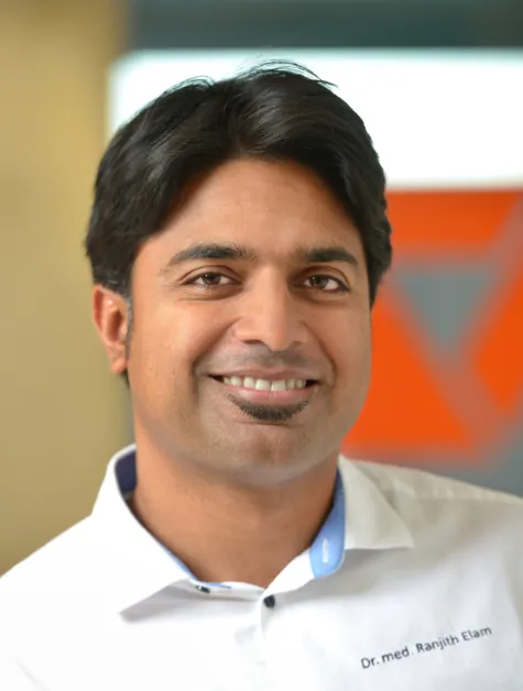 dr. med. ranjith elam portrait